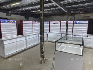 Téléphone portable boutique installation comptoir en verre <span class=keywords><strong>Smartphone</strong></span> <span class=keywords><strong>magasin</strong></span> vitrine coque de téléphone armoire murale vitrine de téléphone portable - Product Image 6