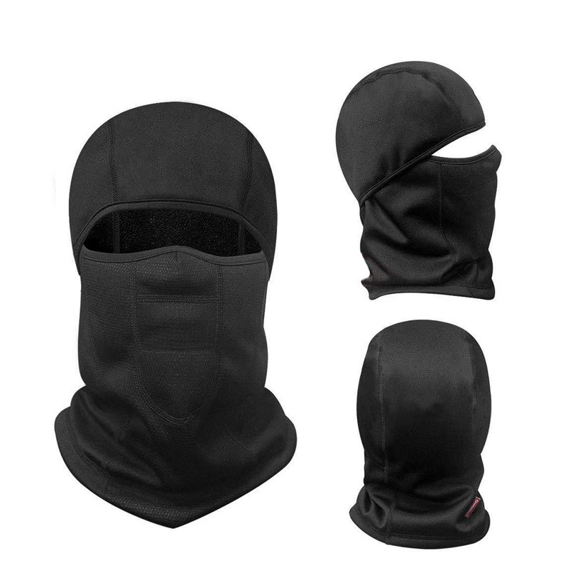 WDD295 Winter Motorcycle Cycling Ski Warm Face Mask Men Outdoor Polar Fleece Windproof Warmer Balaclava