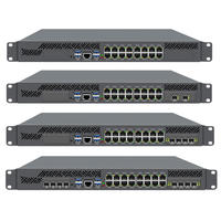 Servidor Router Suave Multi-WAN de Doble CPU, PC Industrial de Montaje en Rack 1U, Gateway de 44 Núcleos, Linux/Ubuntu/CentOS, Estación de Trabajo Óptica de 100G10G