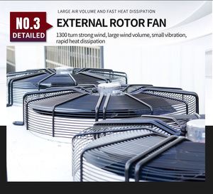 25HP làm mát bằng không khí Vít Máy làm lạnh tuần hoàn Máy làm lạnh công nghiệp 20 tấn nhiệt độ thấp Máy làm lạnh nước - Product Image 6