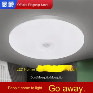 Thế hệ thứ hai cơ thể con người nhận dạng LED Cảm biến Đèn Radar âm thanh điều khiển ánh sáng siêu nhạy cảm cho chiếu sáng ban công - Product Image 2
