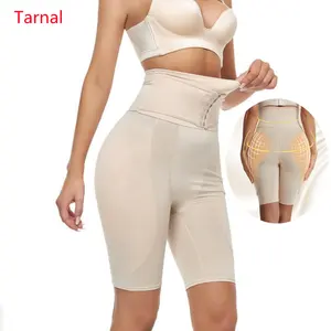 Bauch-und Hüftlift hose High Taille Body Shaper Butt Pad Taillen trainer Leggings Plus Size Shaper für Frauen nach der Geburt