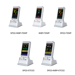 Cầm tay thú y Blood Pressure <span class=keywords><strong>Monitor</strong></span> cho ECG SpO2 oxy nhịp tim đo lường - Product Image 6