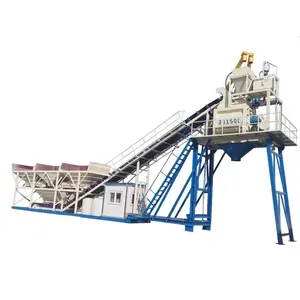 Di động tự động xi măng Silo khô sẵn sàng Mixer sẵn sàng trộn thực vật di động trạm trộn bê tông nhà máy để bán