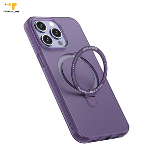 <span class=keywords><strong>2026</strong></span> 럭셔리 비즈 메탈 카메라 커버 아이폰 15 프로 맥스 울트라 슬림 전화 링 케이스 스탠드 포함 - Product Image 5