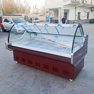 Precio de fábrica Comercial Deli Display Refrigerador <span class=keywords><strong>Delicatessen</strong></span> Chiller Vitrina para Carnicería - Product Image 2