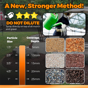 Colle pour paillis en polyuréthane sans COV, résistante à la pluie, non toxique, <span class=keywords><strong>fixation</strong></span> sécurisée, copeaux de <span class=keywords><strong>bois</strong></span> de jardin, longue durée, travail du <span class=keywords><strong>bois</strong></span> facile - Product Image 3
