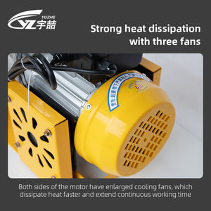 500kg 1000kg Portable 220v Vitesse Rapide Machine <span class=keywords><strong>De</strong></span> <span class=keywords><strong>Levage</strong></span> 1600w Mini <span class=keywords><strong>Poulie</strong></span> Électrique Embrayage Moteur Treuil - Product Image 4