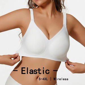 <span class=keywords><strong>Sujetador</strong></span> Cómodo sin Aros para Mujer, Tallas Grandes Europeas y Americanas S M L XL XXL 3XL 4XL, <span class=keywords><strong>Sujetador</strong></span> Adhesivo <span class=keywords><strong>Invisible</strong></span> sin Costuras - Product Image 3