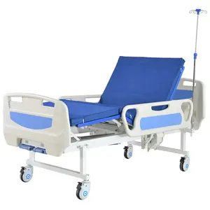 Factory Directly Supply 2 Cranks 2 Functions Manual Hospital Bed