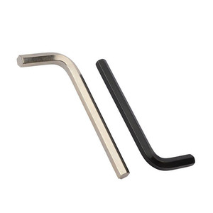 Llave Allen Hexagonal Tipo L <span class=keywords><strong>de</strong></span> 1.5mm 2mm 3mm 4mm 5mm - Acabado Niquelado/Oxidado Negro/Rojo Herramienta Manual Métrica - Product Image 1
