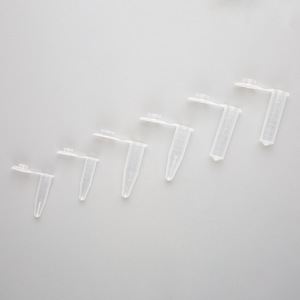 Tubes de microcentrifugation Rongda Bio gradués de 1,5 ml à fond pointu et à bouchon rabattable, consommables de laboratoire - Product Image 1