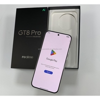 Smartphones débloqués Real Me GT8 Pro GR Collaboration DIY Camera Deco 6,79 pouces 200MP 144Hz Snap Dragon 8 Elite Gen 5 Gaming