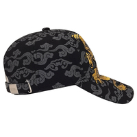 Venta al por mayor estilo chino nueva gorra dragón impreso sombrero de béisbol deportes al aire libre logotipo impreso sombrero personalizado bordado Diseño