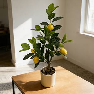 Árbol de Limón Artificial, Árbol Artificial, Árbol de Frutas Artificial, Árbol de Limón - Product Image 5