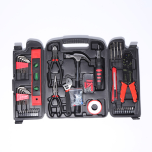 129-Piece Hand <strong>Tool</strong> Set General Household Hand <strong>Tool</strong> Kit with Plastic Storage Case - Product Image 1