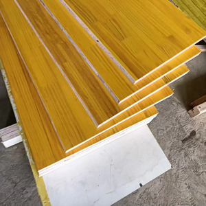 <span class=keywords><strong>Planche</strong></span> de bois jaune à trois plis de taille 200x50 cm Panneaux de coffrage de construction en béton <span class=keywords><strong>Planche</strong></span> pour matériaux de modèle d'architecture - Product Image 1
