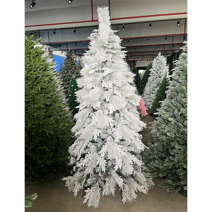 JIAXUN Árbol <span class=keywords><strong>de</strong></span> Navidad Artificial Mixto <span class=keywords><strong>de</strong></span> <span class=keywords><strong>Agujas</strong></span> <span class=keywords><strong>de</strong></span> Pino, PVC y PE, con Conos <span class=keywords><strong>de</strong></span> Pino y Decoraciones <span class=keywords><strong>de</strong></span> Nieve, <span class=keywords><strong>de</strong></span> China, para Venta Caliente Transfronteriza - Product Image 2