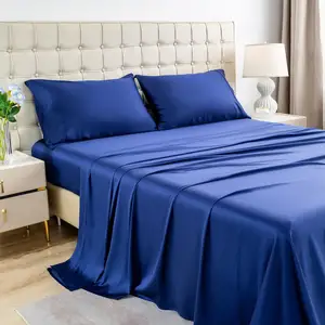 Vitotex khách sạn sang trọng bộ đồ giường 1800 & vỏ gối-thêm mềm làm mát Khăn trải giường-Túi sâu lên đến 18 inch