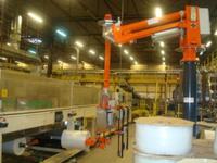 Bras manipulateur à griffes, équipement de manutention, palan de levage, bras robotique, robot industriel
