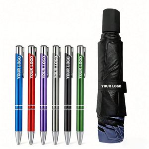 Bolígrafos Promocionales Personalizados con Logotipo a Todo Color, Impresión UV, Regalo Empresarial, Bolígrafo Blanco - Product Image 1