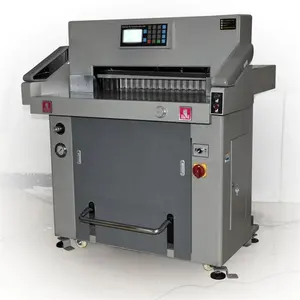 Fabrika fiyat elektrik kesici 3 tarafı kesme makinesi ofis malzemeleri kağıt kesme makinesi