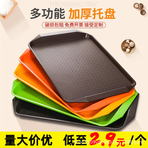 Bandeja Rectangular de Plástico para Servir 803, Color Sólido, para Café y Té en Hoteles - Product Image 5