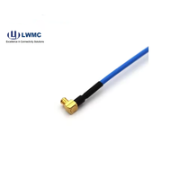 Buena calidad, el mejor precio, MCX R/A macho a MCX R/A macho, soldadura para montaje de cable. 086