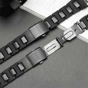 Correa de reloj para <span class=keywords><strong>Casio</strong></span> DW-5600 DW-6900 <span class=keywords><strong>GW</strong></span>-M5610 DW-9600 Series, pulsera de plástico y acero inoxidable con herramientas - Product Image 3