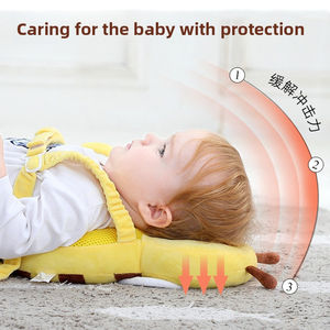Almohada de Protección para la Cabeza del Bebé Anticaídas, Transpirable, de Algodón, con Dibujos Animados, para Bebés y Niños Pequeños que Aprenden a Caminar, Cojín de Seguridad - Product Image 3