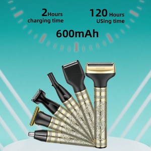 <span class=keywords><strong>DALING</strong></span>-Kit DE ASEO profesional para hombre, <span class=keywords><strong>afeitadora</strong></span> multifuncional, 6 en 1, para recortar cejas y pelo de nariz, 2 unidades - Product Image 3