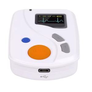 Holter de ECG dinâmico portátil, analisador de sistema de monitoramento e gravação de ECG 24h - Product Image 1