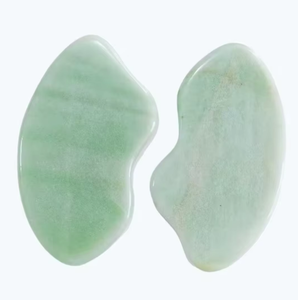 หยกอะเวนเจอรีนสีเขียว อุปกรณ์กัวซาเพื่อความงาม บำรุงผิว - Product Image 6