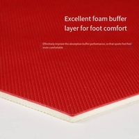 Revêtement de sol sportif en PVC à prix réduit pour intérieur et extérieur, structure de coussinage bioc Mécanique avancée, base résiliente