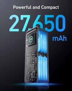 Cargador Portátil Anker Prime Power Bank de 27650 mAh, 3 Puertos, 250 W (99.54 Wh), Compatible con <span class=keywords><strong>la</strong></span> Aplicación Inteligente y con MacBook - Product Image 4