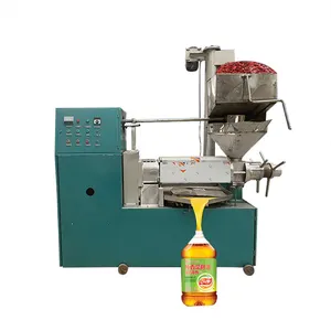 Small Durable Energy-Saving Oil Press Machine for Restaurants Food Shops for Personal Small Business Use with Reliable Motor