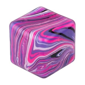 Cube Squishy à Remontée Lente, Doux et Moelleux, Jouet Anti-Stress, Non Toxique, Motif Marbre - Product Image 5