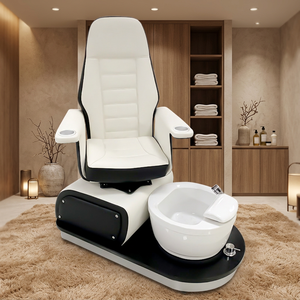 Chaise de pédicure économique, chaise de spa pour les pieds inclinable, pour petit salon de beauté, chaise de pédicure monoplace. - Product Image 1