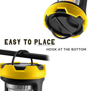 Lanterne de camping LED portable Bright Bird 2000 lumens, rechargeable, pour jardin, indice de protection IP44, intensité réglable, lumière suspendue pour vanité, tente, rouge - Product Image 4