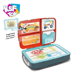 3 in 1 zeichnung rucksack spielen set kreative malerei spielzeug pädagogisches zeichnung board für kinder - Product Image 5