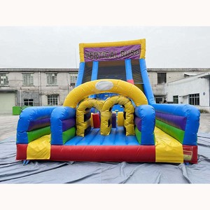 Parcours d'obstacles gonflable pour course, fabriqué par le fabricant, en PVC, double couture, taille personnalisable, installation facile - Product Image 2