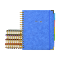 Cahier à spirale personnalisé pour l'école, ligné, couverture rigide, multi-disciplines, cahier à spirale pour étudiants, fabrication en usine
