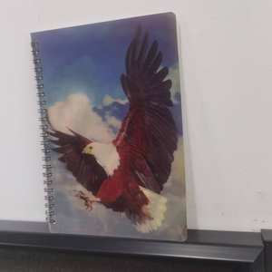 Service personnalisé de carnet à spirales carnet de notes imprimé lenticulaire en 3D pour la promotion - Product Image 5