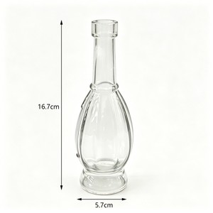 <span class=keywords><strong>Vaso</strong></span> in Vetro Scanalato a Forma di Oliva in Stile Nordico <span class=keywords><strong>per</strong></span> Decorazioni Matrimoniali e da Tavola con Spedizione Rapida Direttamente dalla Fabbrica - Product Image 2