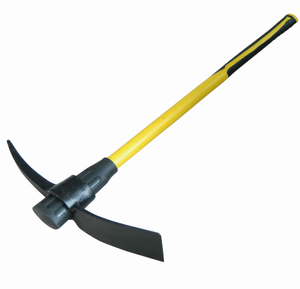 P406R Hantop High Quality Forged Steel Garden Farming Pick Head with Fiberglass <strong>Handle</strong> - Product Image 1