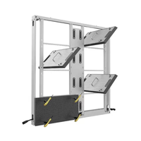 Pantalla LED 3D para Exteriores de Alta Resolución P5mm, Perfil de Aluminio, Clasificación IP65, Letrero Digital con Animación