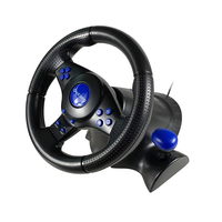 Volante de Carreras Cowboy con Doble Vibración de 270 Grados, ABS, Certificado por la FCC para Controlador de Juegos