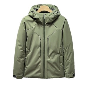 Chaqueta Bomber de Poliéster PU Estilo Urbano para Exteriores 2025, Impermeable, con Cremallera y Capucha, para Hombre y Mujer, a Prueba de Frío, Cálida para Invierno - Product Image 5