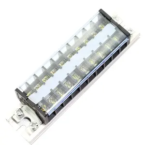 TD-1510 660V 15A Dual 10 Cực Din Rail Thiết Bị Đầu Cuối Dải Điện - Product Image 1