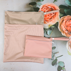 <span class=keywords><strong>Sac</strong></span> de maternité étanche et humide coussinets menstruels coussinets d'allaitement sacs de collations réutilisables - Product Image 4